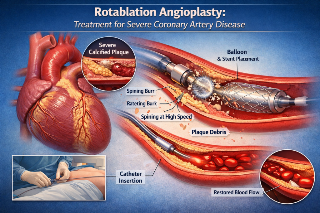 Rotablation Angioplasty