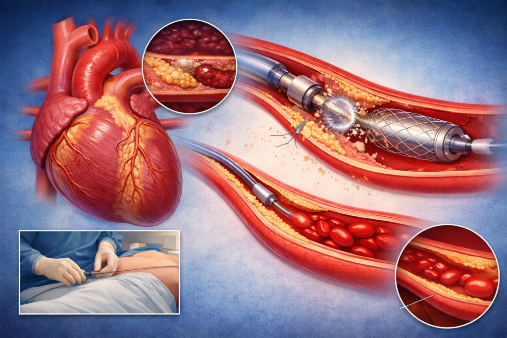 Rotablation Angioplasty